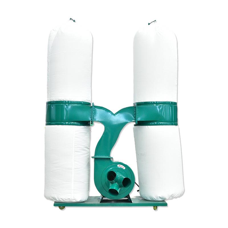 单双筒移动式吸尘器工业木工粉尘雕刻机推台锯简易布袋除尘器 - 图3