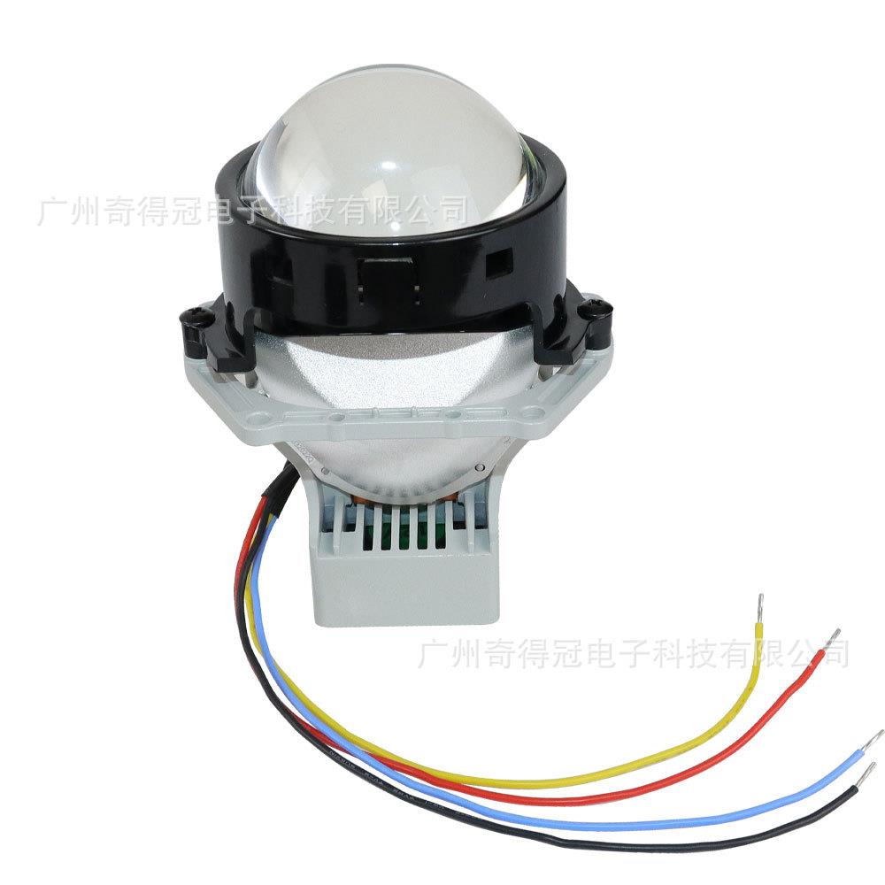 跨境新款3.0寸汽车LED大灯双透镜远近光一体灯无损安装快速启动 - 图1