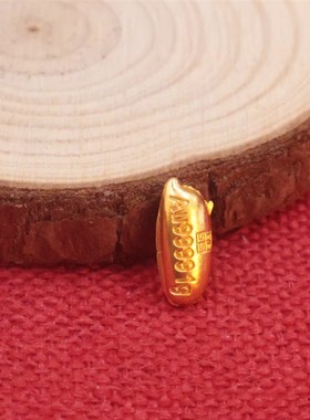 实心迷你金色大米精致填充物招财开业乔迁设宴创意装饰小礼品