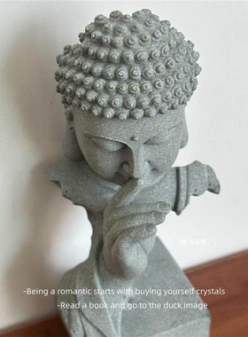 嘘! 不要说话!释迦牟尼佛像 创意摆件家居好物艺术装饰厂家