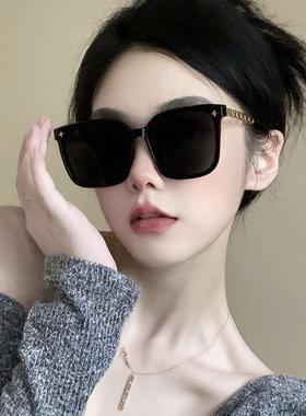 采购产品日本女用工艺太阳镜，高端网红偏光防晒太阳镜，大框，圆