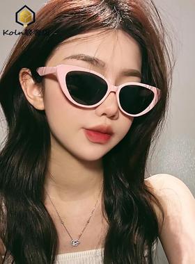 德国墨镜女款小脸欧美式黑色猫眼2025新款高级感网红太阳眼镜辣妹