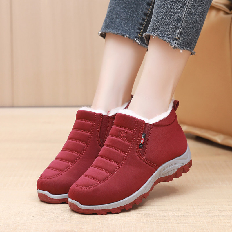 意迪森绵羊毛二棉鞋中老年人舒适老北京布鞋女士防滑妈妈鞋女秋冬,淘宝优惠券,粉丝福利购,淘宝优惠卷