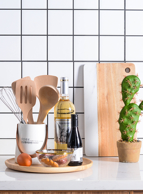 意面竹木厨具红酒套装大理