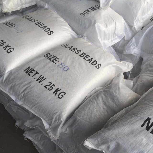 Manufacturer shot blasting glass beads glass sand blasting abrasives abrasives beautiful seam marking children's toys filler
