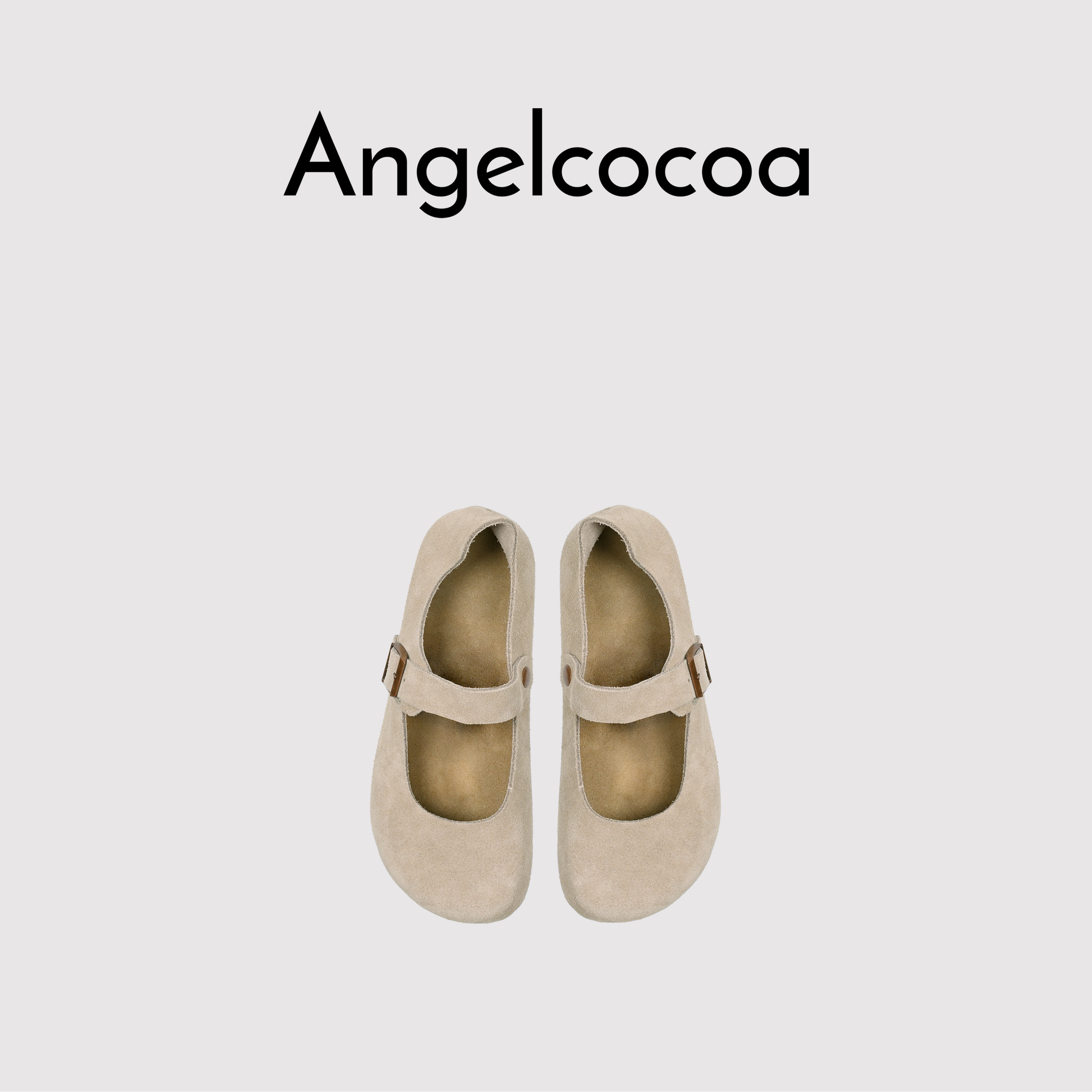 日本Angelcocoa一脚蹬懒人时尚女鞋玛丽珍鞋女勃肯平底浅口女单鞋,淘宝优惠券,粉丝福利购,淘宝优惠卷