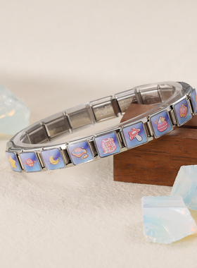 Hapiship意大利风模块手链