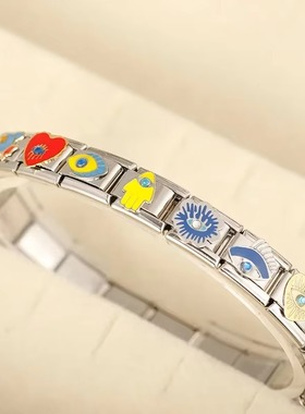 Hapiship模块手链闺蜜情侣配饰