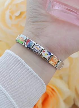 Hapiship模块手链DIY原创饰品女