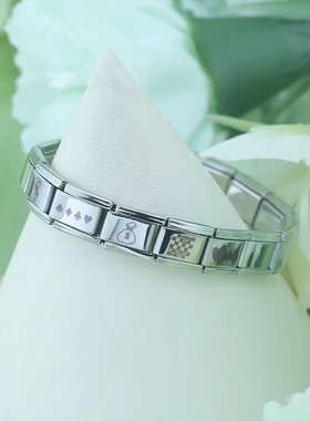 意大利风模块手链DIY小众彩色