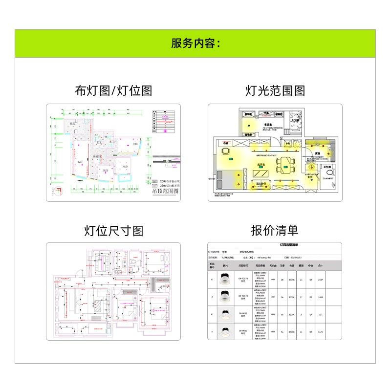 魅光照明 全屋无主灯设计服务自装家居室内灯光布局专业定制方案,淘宝优惠券,粉丝福利购,淘宝优惠卷