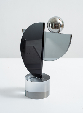 轻奢现代水晶几何摆件客厅酒柜电视柜装饰摆设售楼处柜子陈设软装