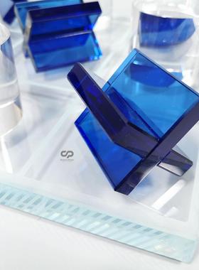 样MQQ创意水晶棋盘板间售居楼处客厅棋盘摆饰件家软装品