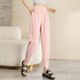 Harem pants for women in summer thin i style loose 2025 new spring and autumn small feet pinch pants professional casual trousers radish