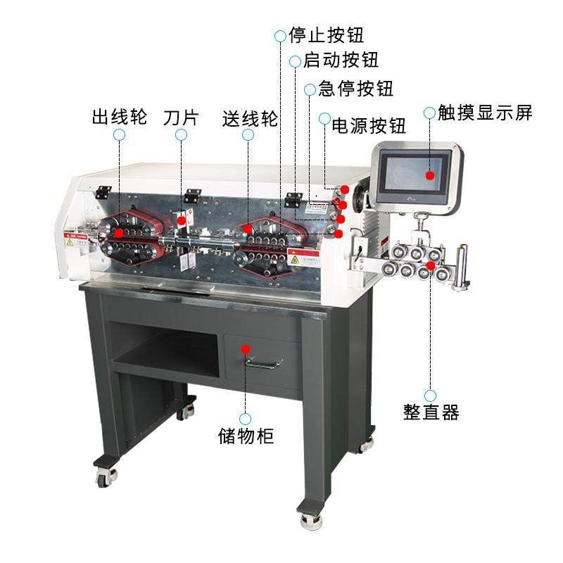 全自动剥线机适用于电缆线电源线 新能源剥线机汽车线束切断机,淘宝优惠券,粉丝福利购,淘宝优惠卷