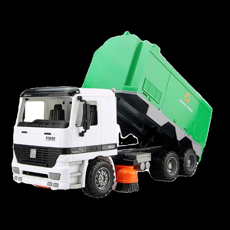 男孩道路清洁扫地车玩具超大号运输垃圾车环卫工程车儿童汽车模型,淘宝优惠券,粉丝福利购,淘宝优惠卷