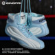 Jingpai-wide-soled microfiber leather boxing and wrestling training shoes