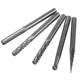 Electric engraving pen drill bit tungsten steel grinding head iron tool small electric grinding stainless steel file polish wear-resistant titanium alloy