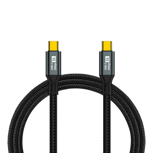 全功能双头typec数据线雷电4/3pd100w快充20Gbps高清8K视频线公对公iPhone15/16手机笔记本平板电脑ipadPro - 图0