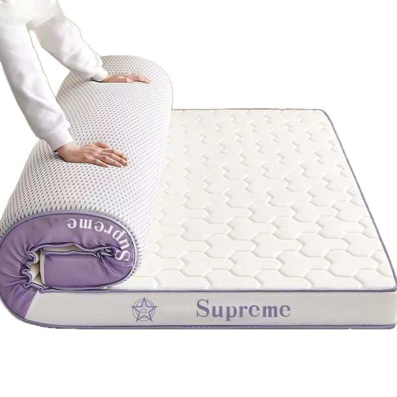 A类加厚乳胶床垫记忆海绵软垫双人家用卧室软垫学生宿舍单人地垫 - 图3