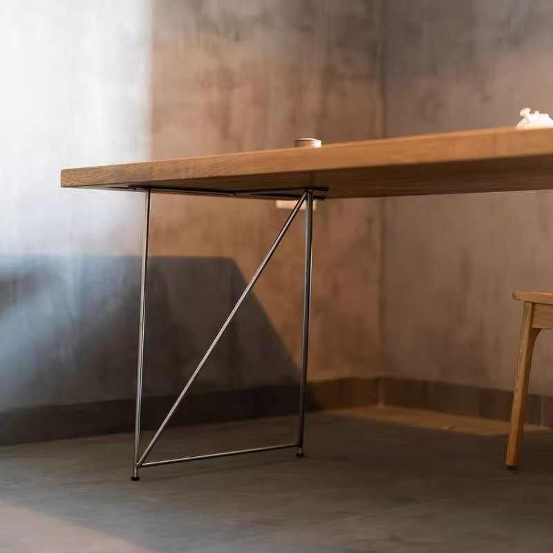 不锈钢实心桌腿实木大板桌腿餐台脚支架吧台腿支撑腿桌脚通用支架,淘宝优惠券,粉丝福利购,淘宝优惠卷