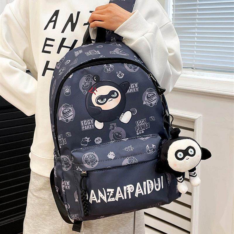 蛋仔派对书包男女儿童蛋仔双肩包中小学生轻便百搭大容量出游背包