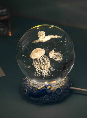 极速毕业星辰大海灯生水晶t球小情夜创意侣日礼物女朋友男闺蜜高