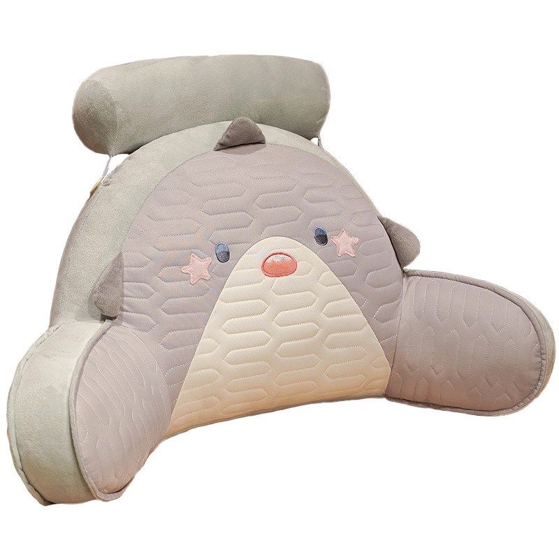 乳胶床头靠垫软包护腰p枕头儿童学生宿舍靠枕床上大靠背垫沙发抱,淘宝优惠券,粉丝福利购,淘宝优惠卷