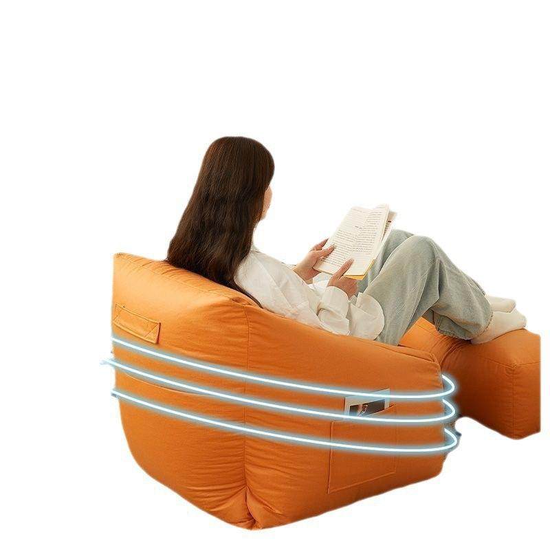 懒人沙发榻榻米阳台躺卧家用卧室豆袋躺椅小沙发单人沙发椅靠背椅,淘宝优惠券,粉丝福利购,淘宝优惠卷