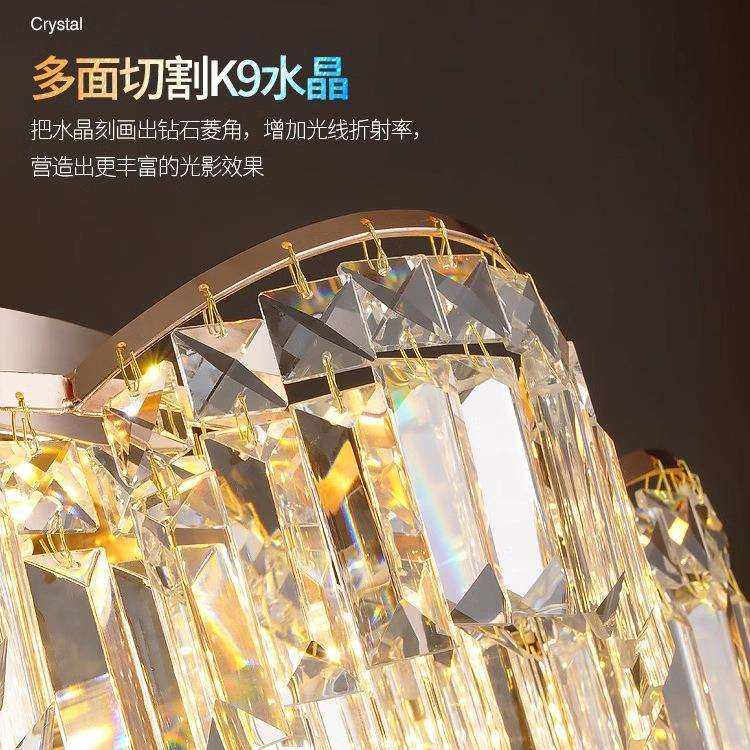 中山灯具 现代简约吸顶灯卧室灯客厅灯大气主卧灯轻奢浪漫水晶灯,淘宝优惠券,粉丝福利购,淘宝优惠卷