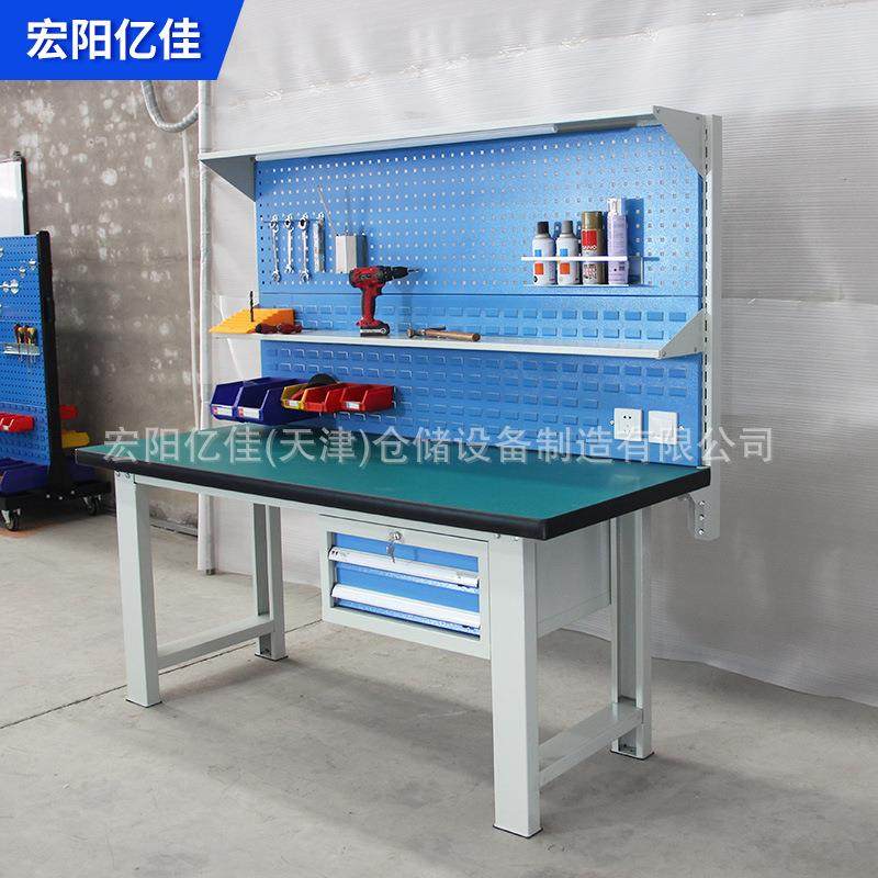 重型工作台钳工台车间操作台电子厂防静电不锈钢试验台工具桌,淘宝优惠券,粉丝福利购,淘宝优惠卷