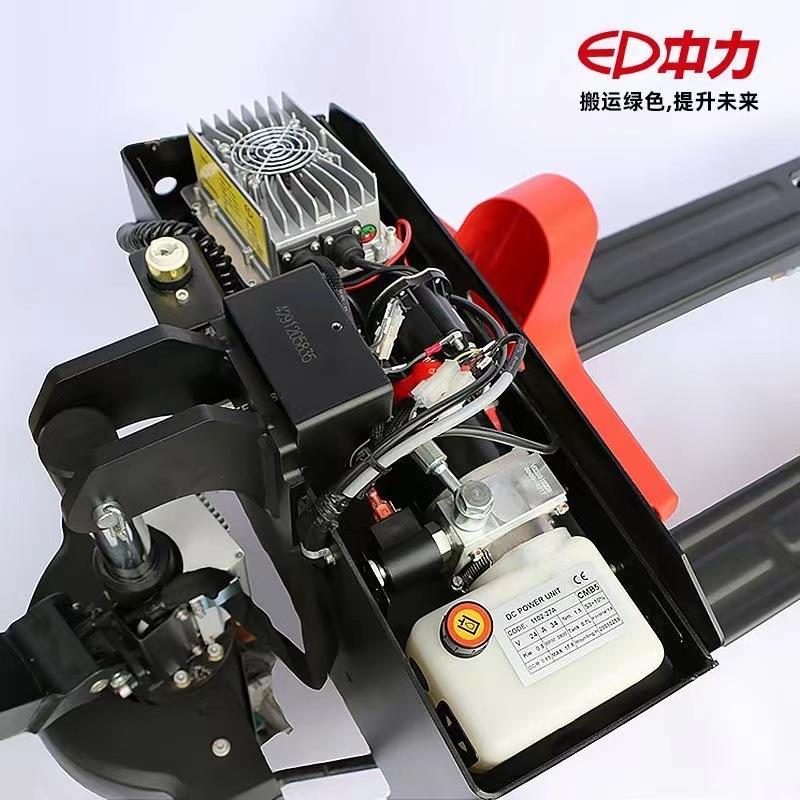 电动叉车1.5吨电动液压小型称重搬运车2吨液压搬运车带电子秤 - 图1