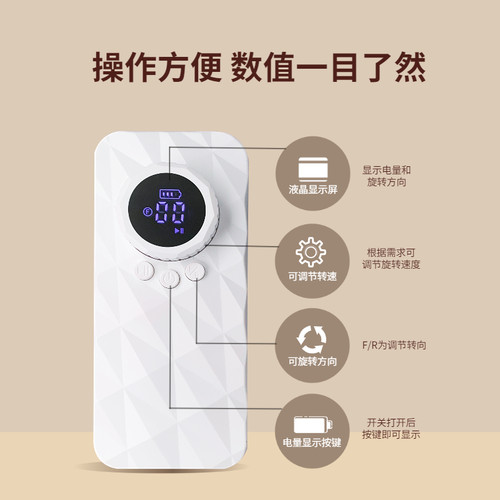 【特价活动 售完不补】Fash Rota美甲打磨机做指甲打磨头美甲工具 - 图1