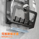 Source factory pot lid shelf wall-mounted kitchen shelf cutting board placement rack without punching wall storage rack