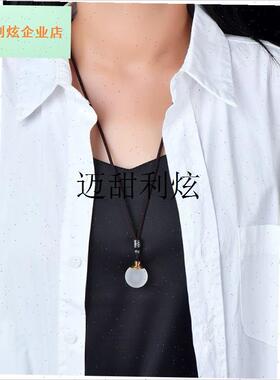 天然水晶吊坠装胎毛乳牙可打开磨E砂瓶空心项链宠物念纪保存瓶挂,