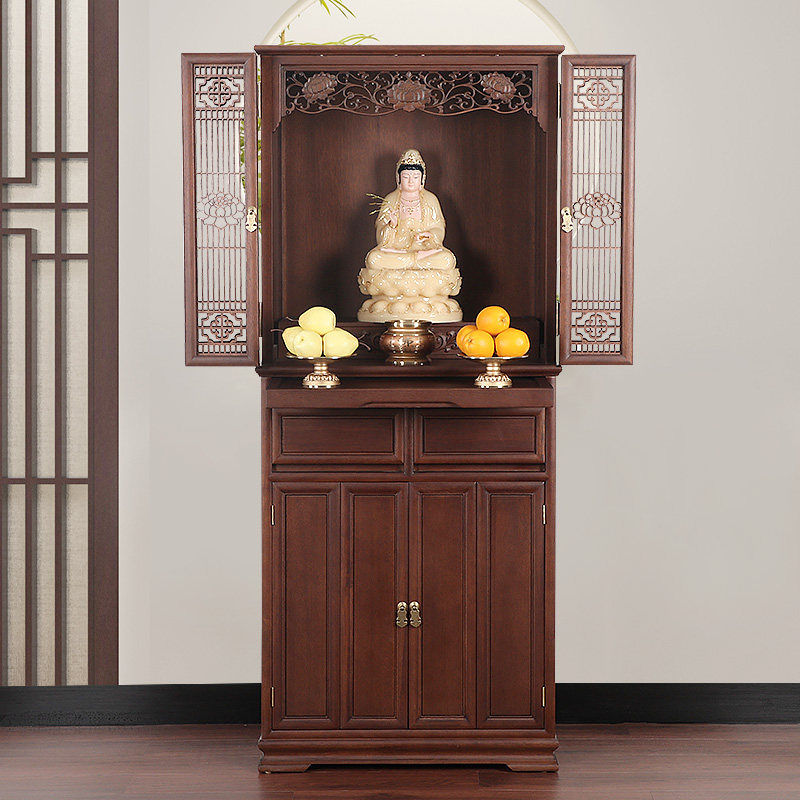 极速现代中式佛i龛供台家用神台柜 经济型观音神像佛柜立柜供桌供,淘宝优惠券,粉丝福利购,淘宝优惠卷