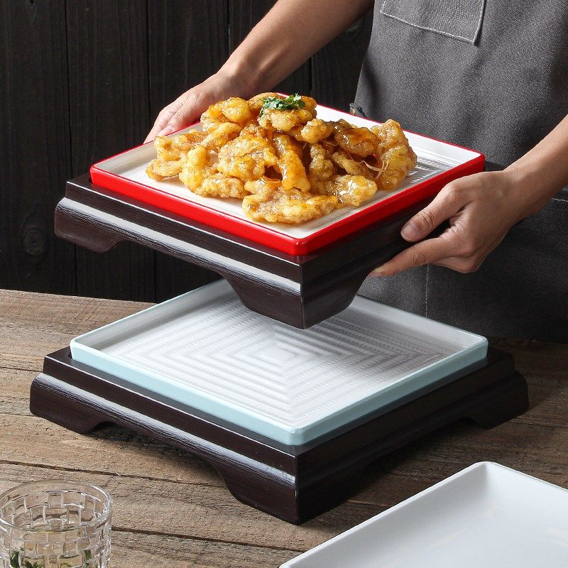 极速台德密胺酒店餐具o饭店盘子长方形商用意境菜烤鸭片皮鸭明档,淘宝优惠券,粉丝福利购,淘宝优惠卷