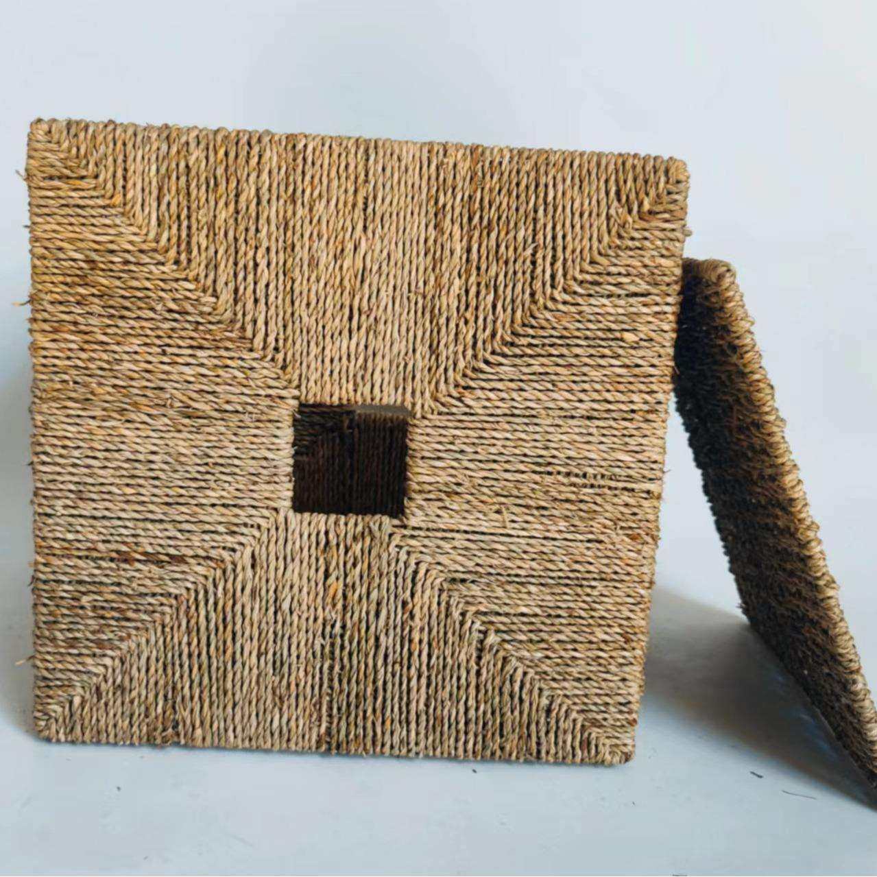 现货折叠海草收纳篮子海草篮水葫芦草篮草编篮子可折叠,淘宝优惠券,粉丝福利购,淘宝优惠卷