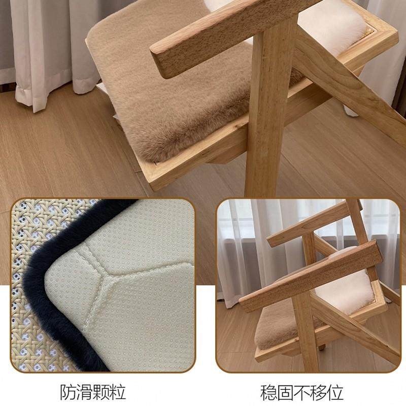 新款兔毛绒椅子垫餐椅凳子坐垫电脑休闲椅垫子榻榻米垫办公室屁垫,淘宝优惠券,粉丝福利购,淘宝优惠卷