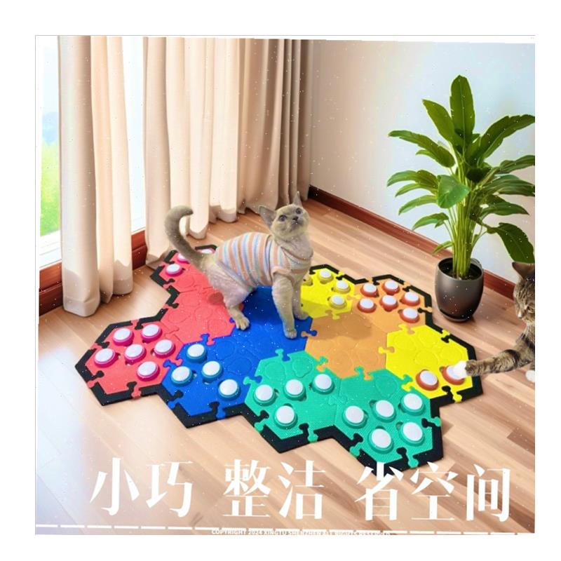 l猫交流按钮宠物表达按键录音按钮按铃小号宠Q物语音按钮沟通训练 - 图3