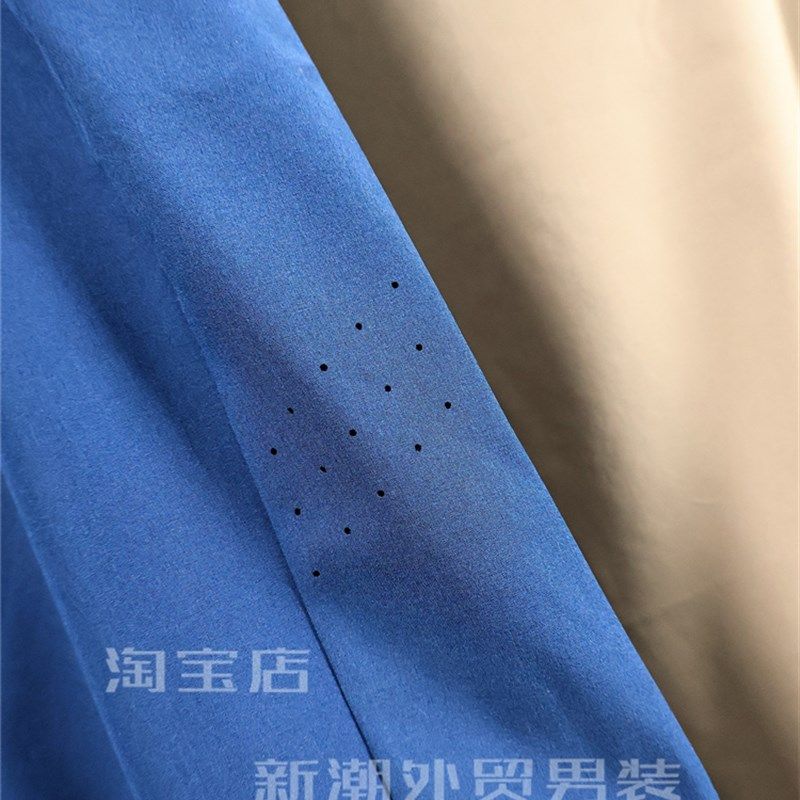 户外线激光冲孔!男士防水速干轻薄立体剪裁运动短裤休闲七分裤夏,淘宝优惠券,粉丝福利购,淘宝优惠卷