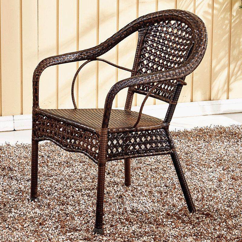 靠背椅单人藤椅家用滕编扶手椅子户外餐椅阳台休闲 座椅老人藤椅,淘宝优惠券,粉丝福利购,淘宝优惠卷