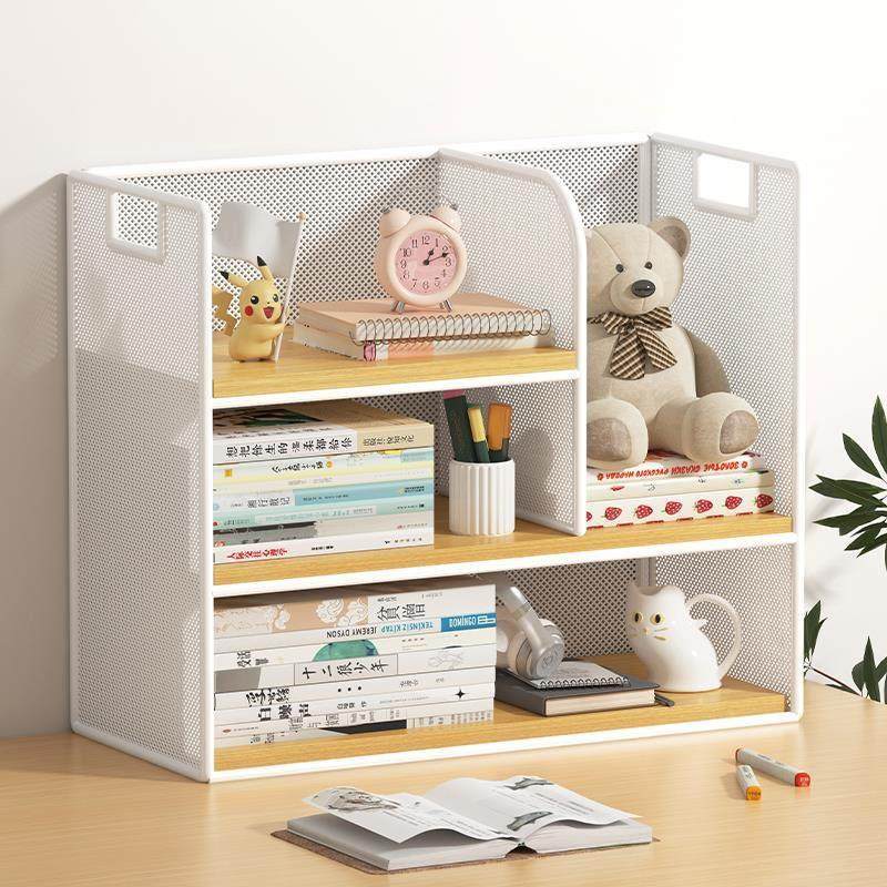 旋转高档书架桌面置物架餐桌上收纳架学生宿舍书桌办公桌自由组合,淘宝优惠券,粉丝福利购,淘宝优惠卷