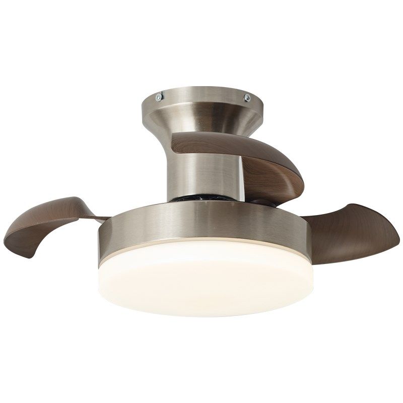 中古风扇灯 复古卧室房间书房餐厅隐形全光谱护眼静音小风扇吊灯,淘宝优惠券,粉丝福利购,淘宝优惠卷