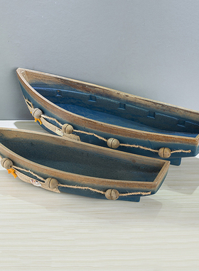 极速地中海轮船海洋风格装饰品摆件创意船模O型工艺品海盗船摆台