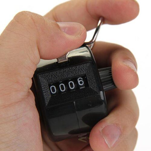极速Manual Counting Tally Clicker Timer SocNcer Golf Counter - 图0