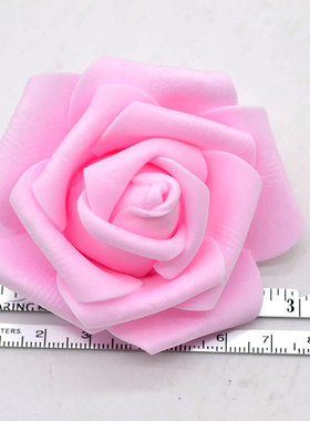 极速20Pcs 6cm Big PE Foamu Roses Artificial Flower Heads For