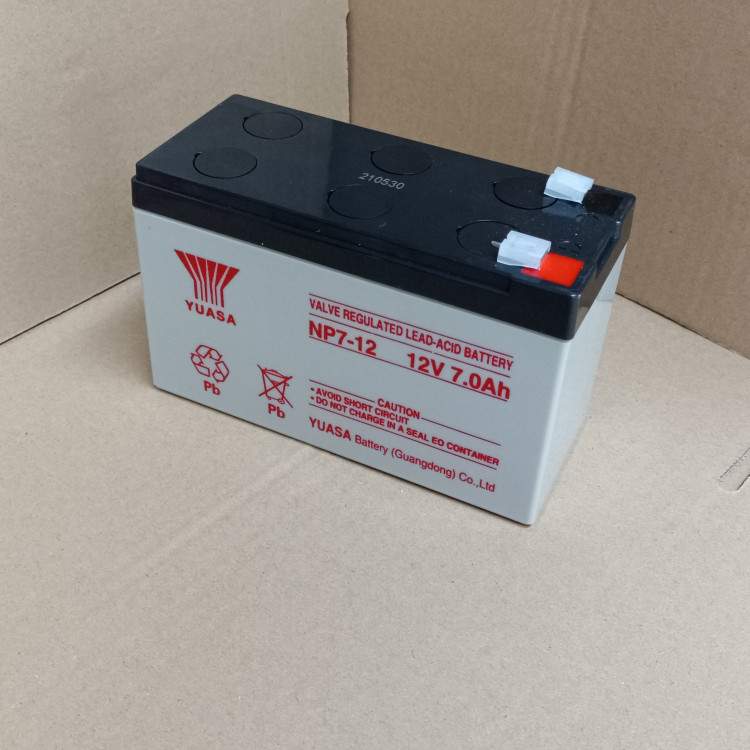 YUASA汤浅NP7-12 NPW36-12 NPW45-12 12V7AH9AH机房应急UPS蓄电池 - 图0