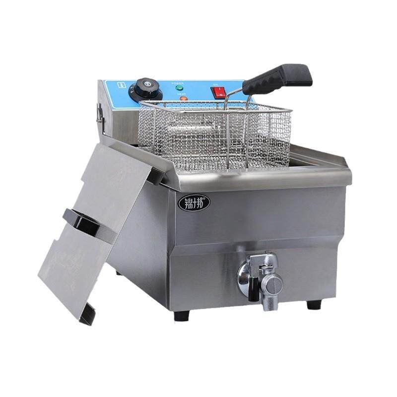 油炸锅电炸炉商用101V带油阀炸锅炸鸡排机炸薯条薯塔油炸机,淘宝优惠券,粉丝福利购,淘宝优惠卷