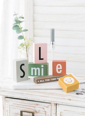 一英陈列书架入口卧室丑饰品女创意工作站电视柜艺术床边小摆设